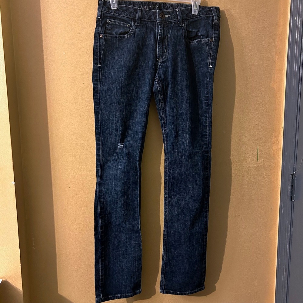 Carhartt Women's Modern Fit Blue Jeans Size 29x34 - Picture 6 of 8